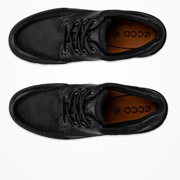 ECCO Track VI Men Low-Cut Black Gore-Tex Boots - Picture 2 of 15